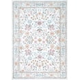 thumbnail image 1 of Hauteloom Johnna Living Room, Bedroom Machine Washable Area Rug - Contemporary - Powder Blue, Blush, Soft Gold - 5'3" x 7'7", 1 of 1