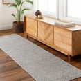 thumbnail image 1 of Hauteloom Kala Recycled Material Hallway, Kitchen Runner Rug - Gray - 2'6" x 8', 1 of 8