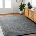 thumbnail image 1 of Hauteloom Kassa Wool Living Room, Bedroom Area Rug - Traditional, Transitional - Smoke - 9' x 12', 1 of 6