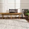 thumbnail image 1 of Hauteloom Keita Living Room, Bedroom Area Rug - Modern Boho - Farmhouse Mosaic Carpet - High Pile - Cream, Black - 7'10" x 10', 1 of 17