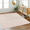 thumbnail image 1 of Hauteloom Keizer Living Room, Bedroom Area Rug - Bohemian, Transitional - Blush, Light Gray - 2' x 2'11", 1 of 14