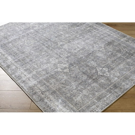 Hauteloom Kelda Hallway, Kitchen Runner Rug - Traditional - Sage, Beige, Aqua - 2'7" x 7'3"