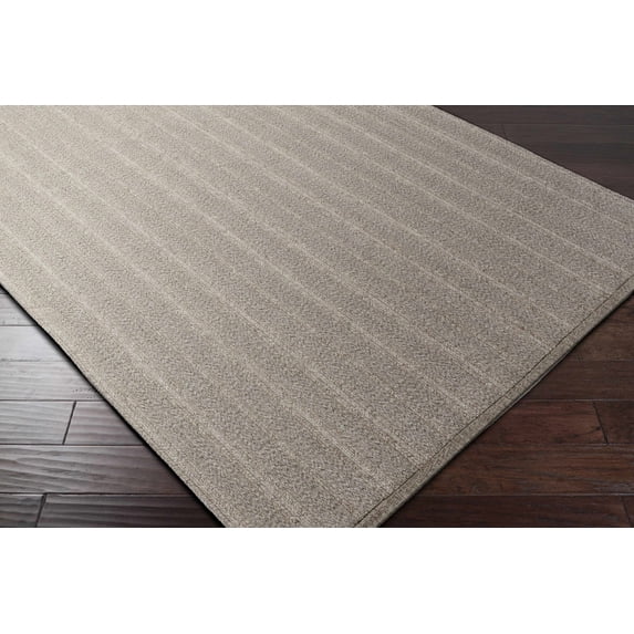 Hauteloom Kempston Living Room, Bedroom Patio Outdoor Area Rug - Outdoor - Medium Gray - 2' x 3'