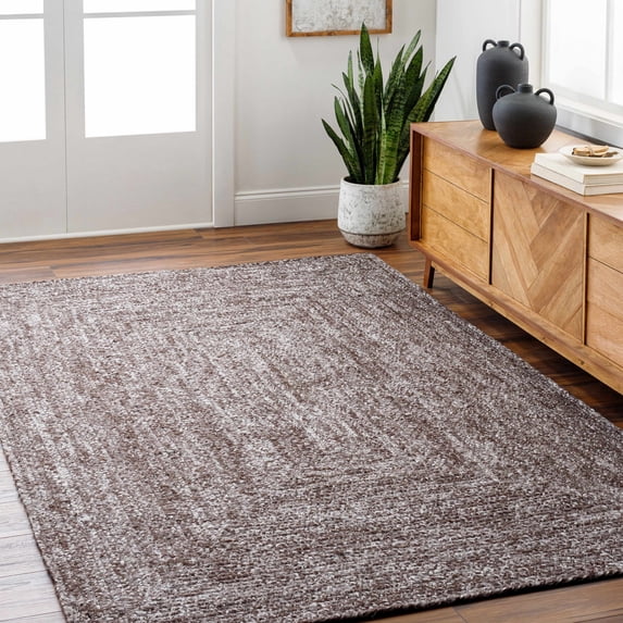 Hauteloom Kenyi Recycled Material Living Room, Bedroom Area Rug - Cottage - 8' x 10'