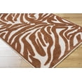 thumbnail image 1 of Hauteloom Keto Living Room, Bedroom Machine Washable Area Rug - Contemporary - Brown, Off White - 7'10" x 10'1", 1 of 6