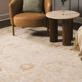 thumbnail image 1 of Hauteloom Kitchener Living Room, Bedroom Area Rug - Traditional - Sage, Olive, Rust - 18" x 18" Sample, 1 of 17