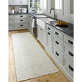 thumbnail image 1 of Hauteloom Kylee Wool Hallway, Kitchen Runner Rug - Contemporary - Rose Cream - 3' x 10', 1 of 8