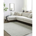thumbnail image 1 of Hauteloom Kylee Wool Living Room, Bedroom Area Rug - Contemporary - Rose Cream - 2' x 3', 1 of 8