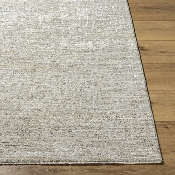 Hauteloom Kyran Living Room, Bedroom Area Rug - Traditional - Natural Gray - 18" x 18" Sample
