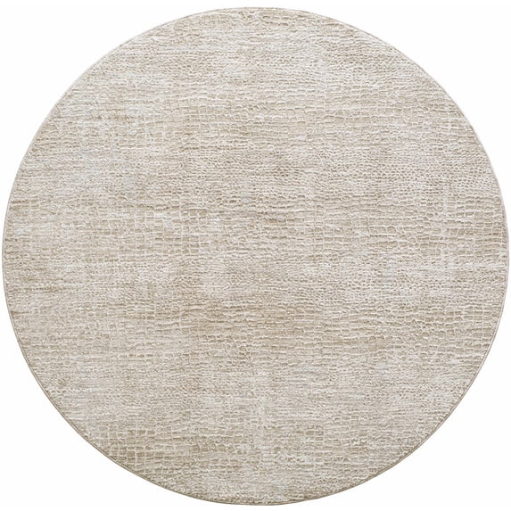 Hauteloom Laina Living Room, Bedroom Area Rug - Modern - 6'7" Round