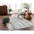 thumbnail image 1 of Hauteloom Lalo Living Room, Bedroom Area Rug - Ivory, Gray, Green - 2'7" x 4', 1 of 18