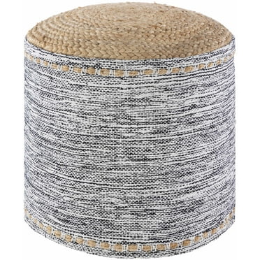 Hauteloom Lavenham 18" x 18" x 16" Pouf