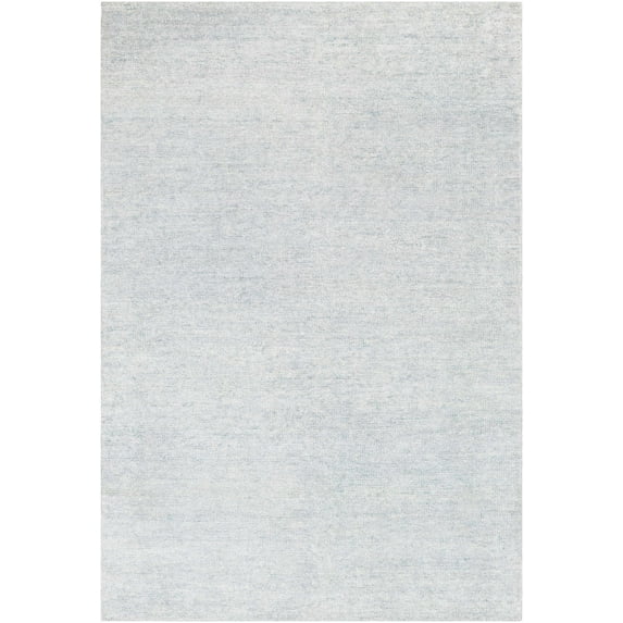 Hauteloom Lecompton Living Room, Bedroom Area Rug - Contemporary - Pale Blue - 9' x 12'