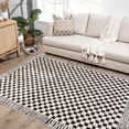 thumbnail image 1 of Hauteloom Leryn Living Room, Bedroom Area Rug - Contemporary - High Pile - Off White - 9'2" x 12', 1 of 16