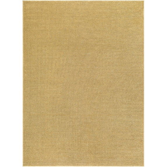 Hauteloom Levent Living Room, Bedroom Area Rug - Contemporary - Mustard - 5'3" x 7'