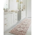 thumbnail image 1 of Hauteloom Liam Hallway, Kitchen Runner Rug - Oriental - Brown, Beige, Red, Orange - 2'5" x 10', 1 of 10