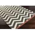 thumbnail image 1 of Hauteloom Lockhart Living Room, Bedroom Patio Outdoor Area Rug - Contemporary - Black, Beige, Rust - 8'10" Round, 1 of 10