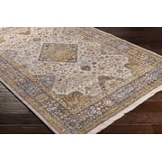 Hauteloom Luba Living Room, Bedroom Area Rug - Traditional - Navy, Rust, Olive - 810 x 13
