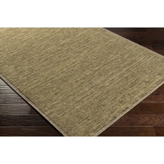 Hauteloom Magpet Wool Living Room, Bedroom Area Rug - Contemporary - Olive, Charcoal, Beige - 8' x 10'