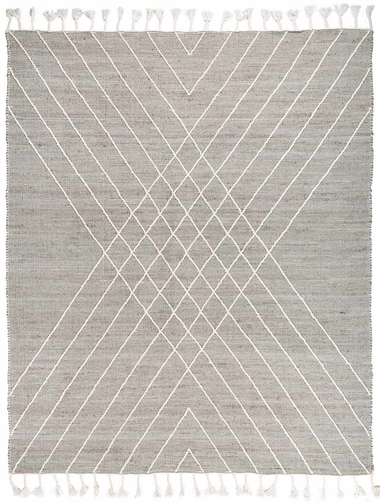 Hauteloom Marbletown Jute Living Room, Bedroom Area Rug - Bohemian, Transitional - Sage, DustySage, Lightbrown - 2' x 3'