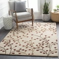 thumbnail image 1 of Hauteloom Marvel Wool Living Room, Bedroom Area Rug - Traditional, Transitional - Tan, Dark Red, Dark Brown - 12' x 15', 1 of 17
