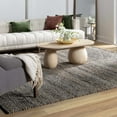 thumbnail image 1 of Hauteloom Merel Jute Living Room, Bedroom Area Rug - Contemporary - Multi Brown - 9' x 12', 1 of 9