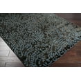 thumbnail image 1 of Hauteloom Minneapolis Wool Living Room, Bedroom Area Rug - Contemporary - Black, Denim, Tan - 2' x 3', 1 of 7