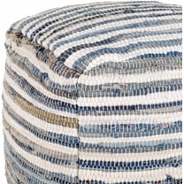 Hauteloom Mirada 16" x 16" x 16" Pouf