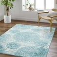thumbnail image 1 of Hauteloom Moani Living Room, Bedroom Area Rug - Bohemian, Transitional - Rust, Charcoal - 5'3" x 7'3", 1 of 7