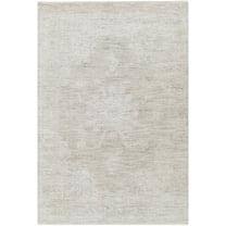 Hauteloom Monto Living Room, Bedroom Area Rug - Traditional - Gray, Beige - 5' x 7'5"