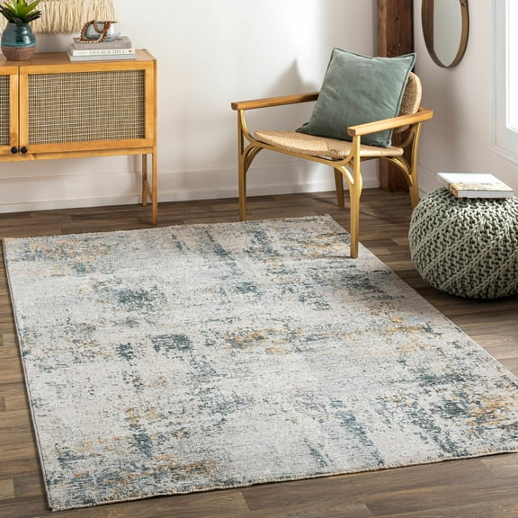 Hauteloom Montreat Living Room, Bedroom Area Rug - Beige, Green, Gray - 10' x 14'