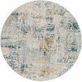 thumbnail image 1 of Hauteloom Montreat Living Room, Bedroom Area Rug - Beige, Green, Gray - 6'7"-Round, 1 of 11