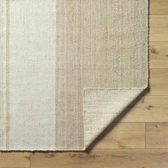 Hauteloom Myrna Wool Living Room, Bedroom Area Rug - Traditional, Transitional - Ash, Tan, Off White - 18" x 18" Sample