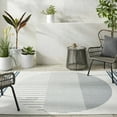 thumbnail image 1 of Hauteloom Nabil Living Room, Bedroom Patio Outdoor Area Rug - Farmhouse - 8'10" Round, 1 of 13