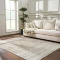 thumbnail image 1 of Hauteloom Nadie Living Room, Bedroom Area Rug - Farmhouse - Dark Gray - 6'7" x 9', 1 of 12