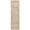 thumbnail image 1 of Hauteloom Ndoki Jute Hallway, Kitchen Runner Rug - Traditional, Transitional - Beige, Sandstone, Taupe - 2'6" x 8', 1 of 14