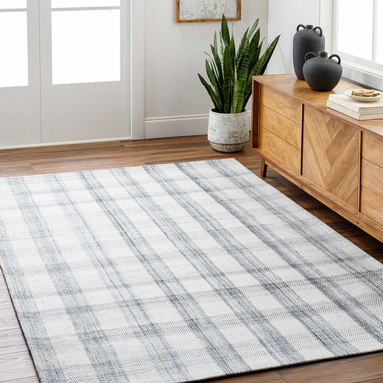 Hauteloom Nedaa Recycled Material Living Room, Bedroom Area Rug