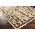 thumbnail image 1 of Hauteloom Neeses Jute Living Room, Bedroom Area Rug - Bohemian, Transitional - BurntOrange, Dark Pink, Beige - 8' Round, 1 of 9
