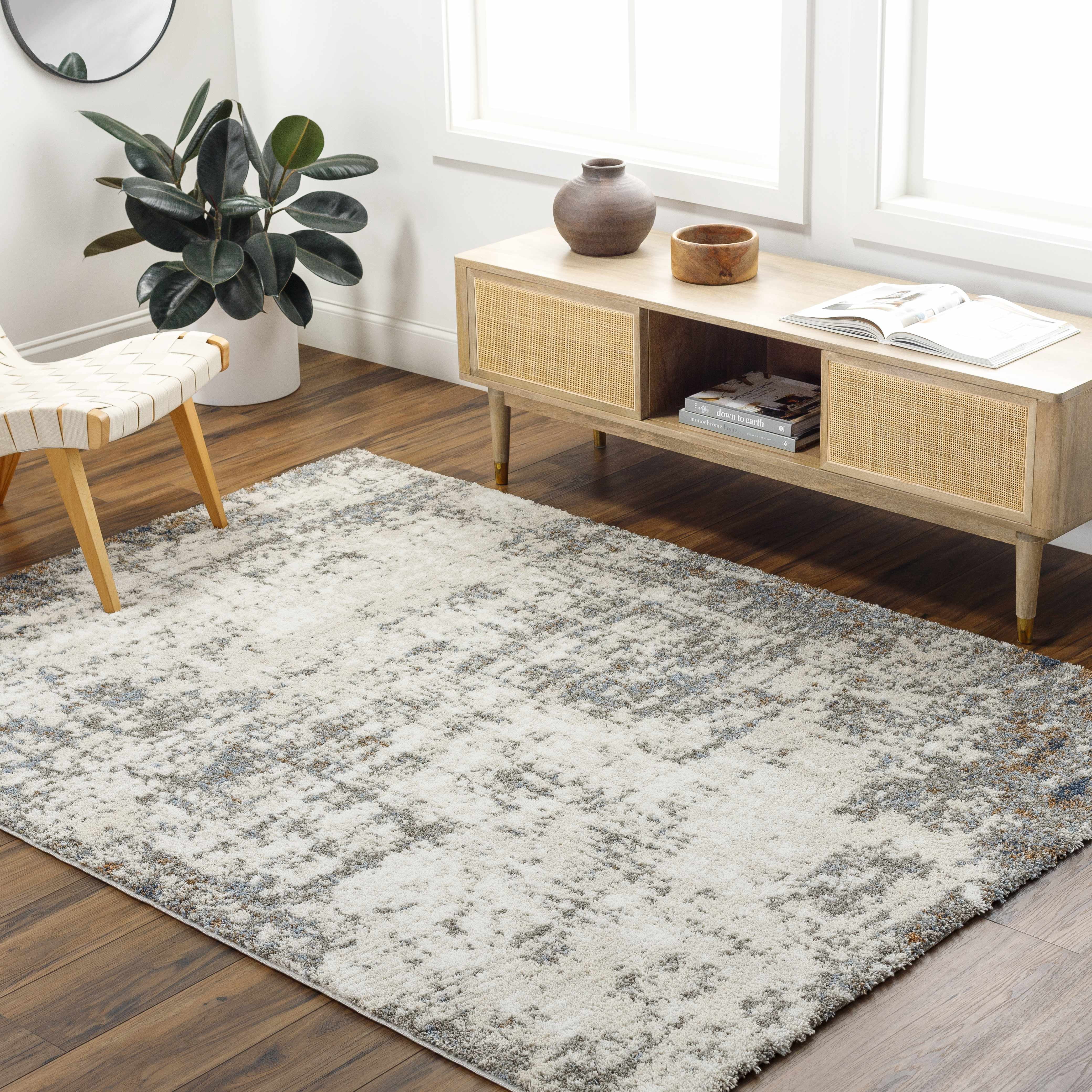 Haute Rugs Hauteloom Nerys Living Room, Bedroom Area Rug - Farmhouse - High Pile ...