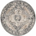 Hauteloom Newalla Round Area Rug for Living Room, Bedroom Traditional