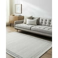 thumbnail image 1 of Hauteloom Nimue Wool Living Room, Bedroom Area Rug - Traditional, Transitional - Gray, Ivory, Black - 8' x 10', 1 of 6