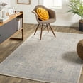 thumbnail image 1 of Hauteloom Nira Living Room, Bedroom Area Rug - Traditional - Light Blue, Ivory, Pale Blue - 5'3" x 7', 1 of 7