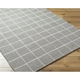 thumbnail image 1 of Hauteloom Nissa Wool Living Room, Bedroom Area Rug - Traditional, Transitional - Sterling Gray, Gray, Light Silver - 6' x 9', 1 of 8