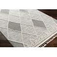 thumbnail image 1 of Hauteloom Norvelt Living Room, Bedroom Area Rug - Bohemian/Global - High Pile - Black, Ivory, Gray - 2' x 2'11", 1 of 10
