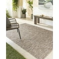 thumbnail image 1 of Hauteloom Nuela Living Room, Bedroom Patio Outdoor Area Rug - Bohemian, Transitional - Yellow, Mustard, Cream - 18" Sample, 1 of 8