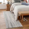 thumbnail image 1 of Hauteloom Oklaunion Hallway, Kitchen Runner Rug - Modern - Gray - 2'7" x 7'7", 1 of 12