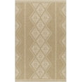 thumbnail image 1 of Hauteloom Olina Moroccan Outdoor Area Rug for Living Room, Patio, Terrace - Traditional Trellis Diamond Carpet - Beige, Cream - 7'10" x 10', 1 of 7