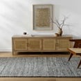 thumbnail image 1 of Hauteloom Olisa Wool Living Room, Bedroom Area Rug - Farmhouse - Smoke - 9' x 12', 1 of 3