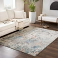 thumbnail image 1 of Hauteloom Parkfield Living Room, Bedroom Area Rug - Modern - Brown, Orange, Green - 9' x 12'4", 1 of 14