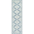 thumbnail image 1 of Hauteloom Passaic Wool Hallway, Kitchen Runner Rug - Bohemian/Global - Blue, Beige - 2'6" x 8', 1 of 11